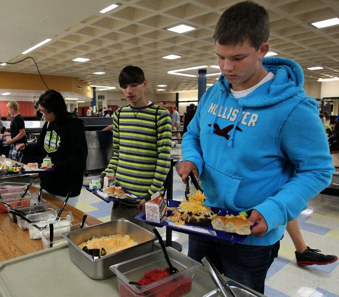 Students strike against new federal school lunch rules