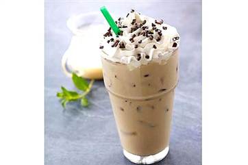 ice-blended coffee drink